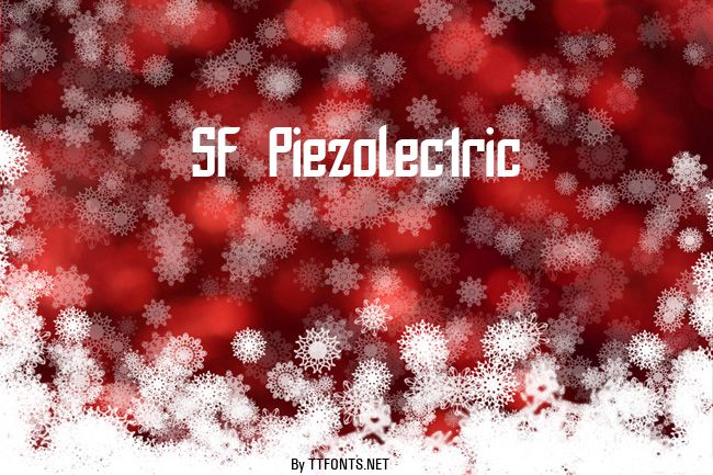 SF Piezolectric example